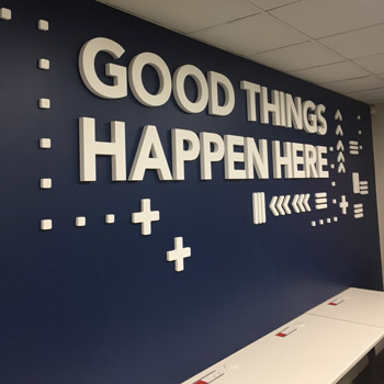 Office Signage Raised Letters