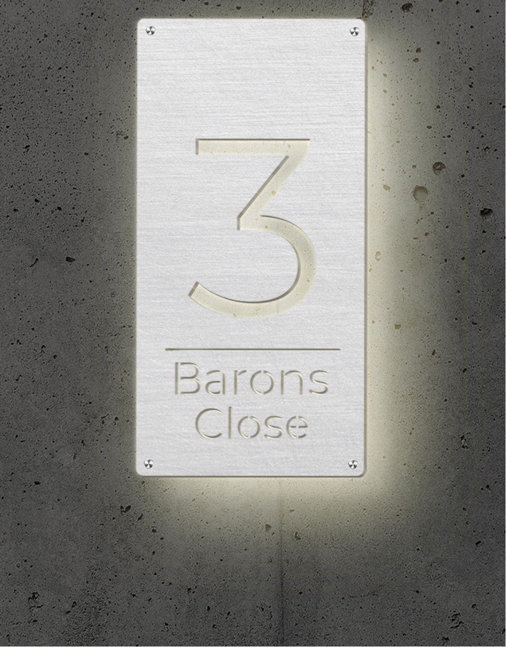 vertical-illuminated-house-number-sign-brushed-silver