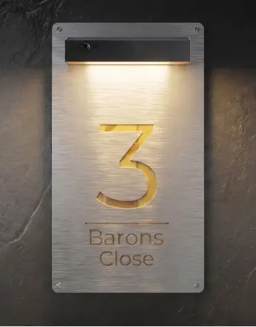 brushed-aluminium-solar-street-sign