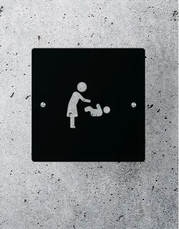 toilet-sign-baby-station-black-square