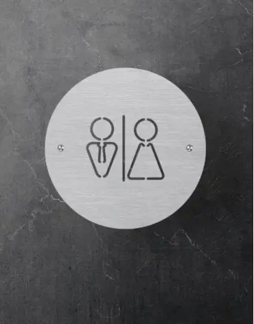 toilet-signs-traingular-malefemalee-round-brushed-aluminium